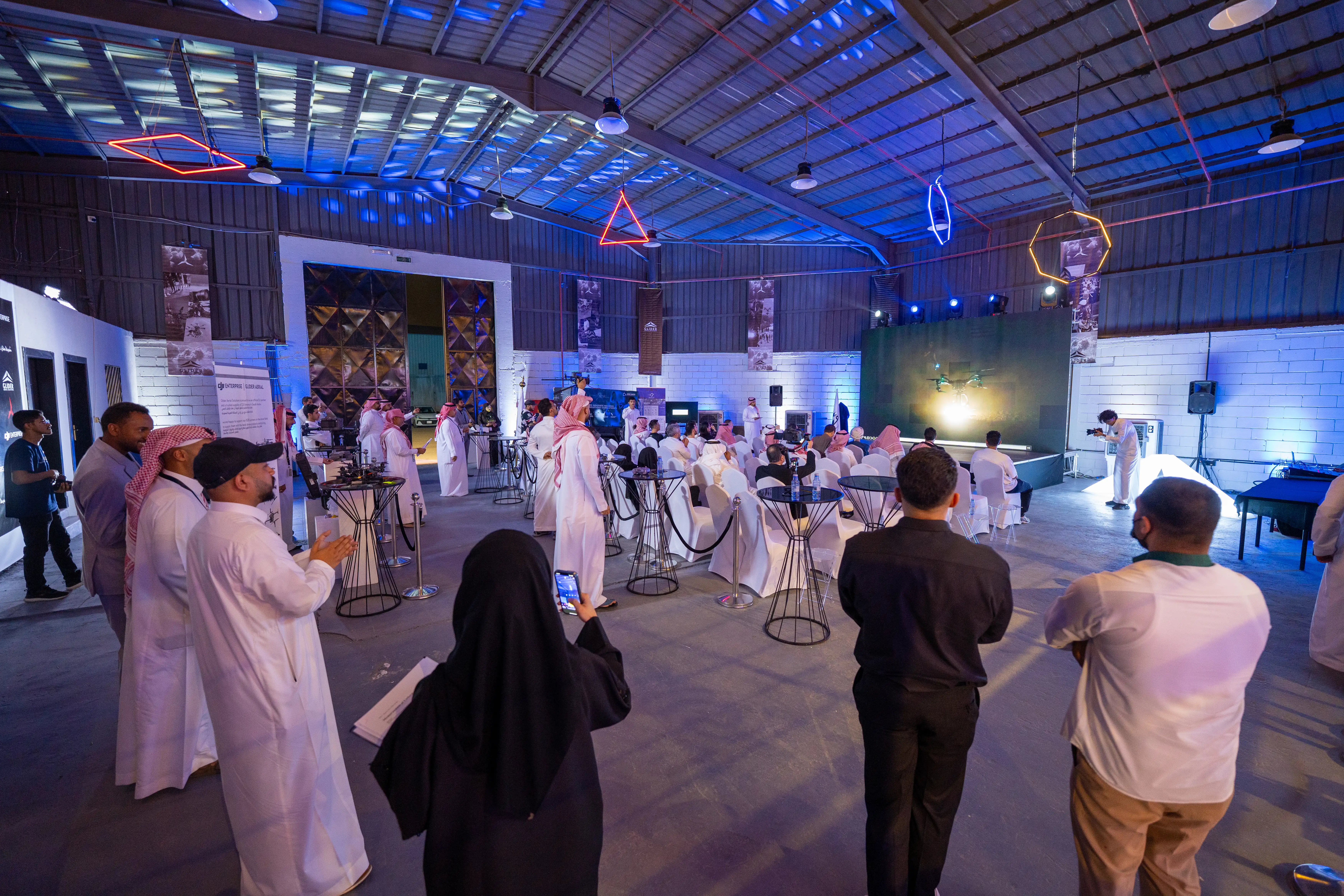 Launching event for Glider drones