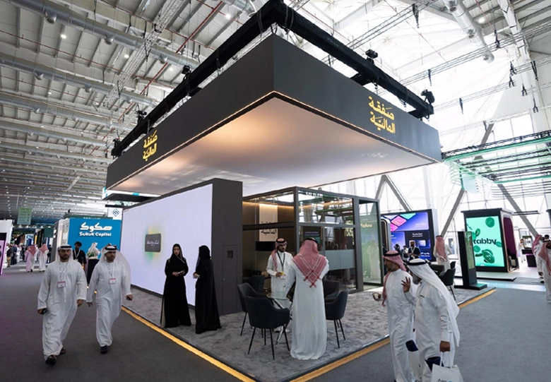 Safqa Financial’s booth